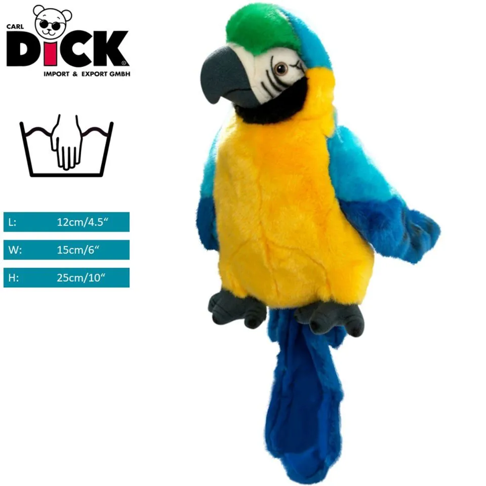 Stuffed Animal Parrot Hand Puppet