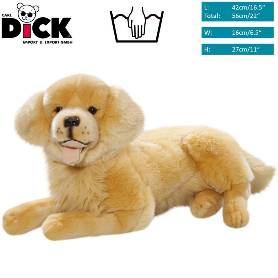 Stuffed golden sales retriever dog toy