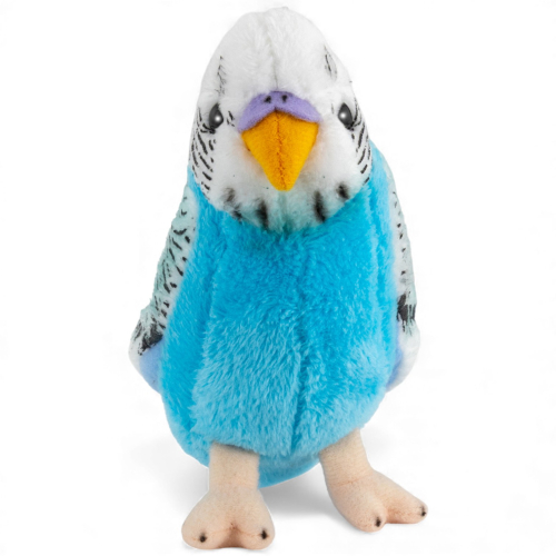 Preview: Stuffed Animal Budgie dark blue