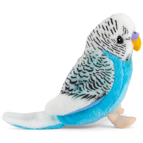 Preview: Stuffed Animal Budgie dark blue