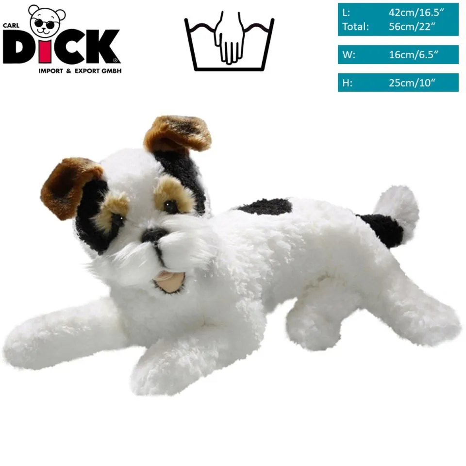 Stuffed Animal Fox Terrier lying