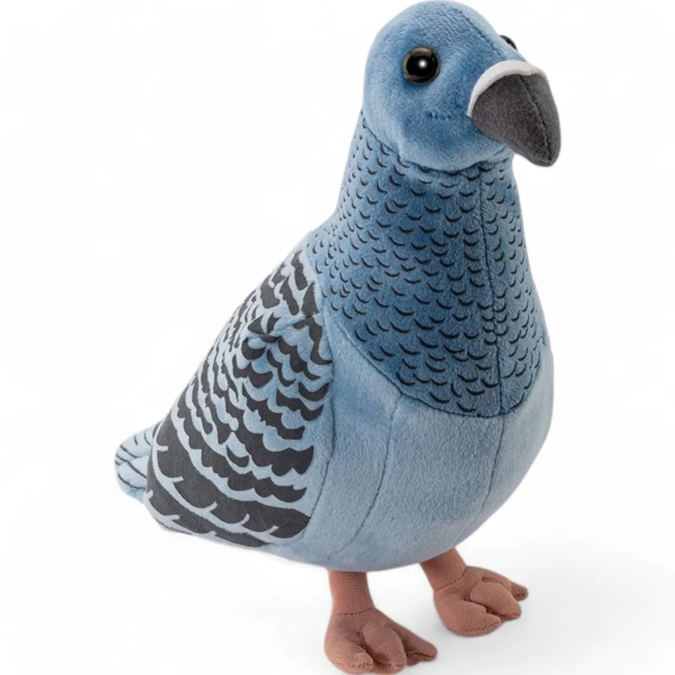 Stuffed Animal Dove, City Dove blue