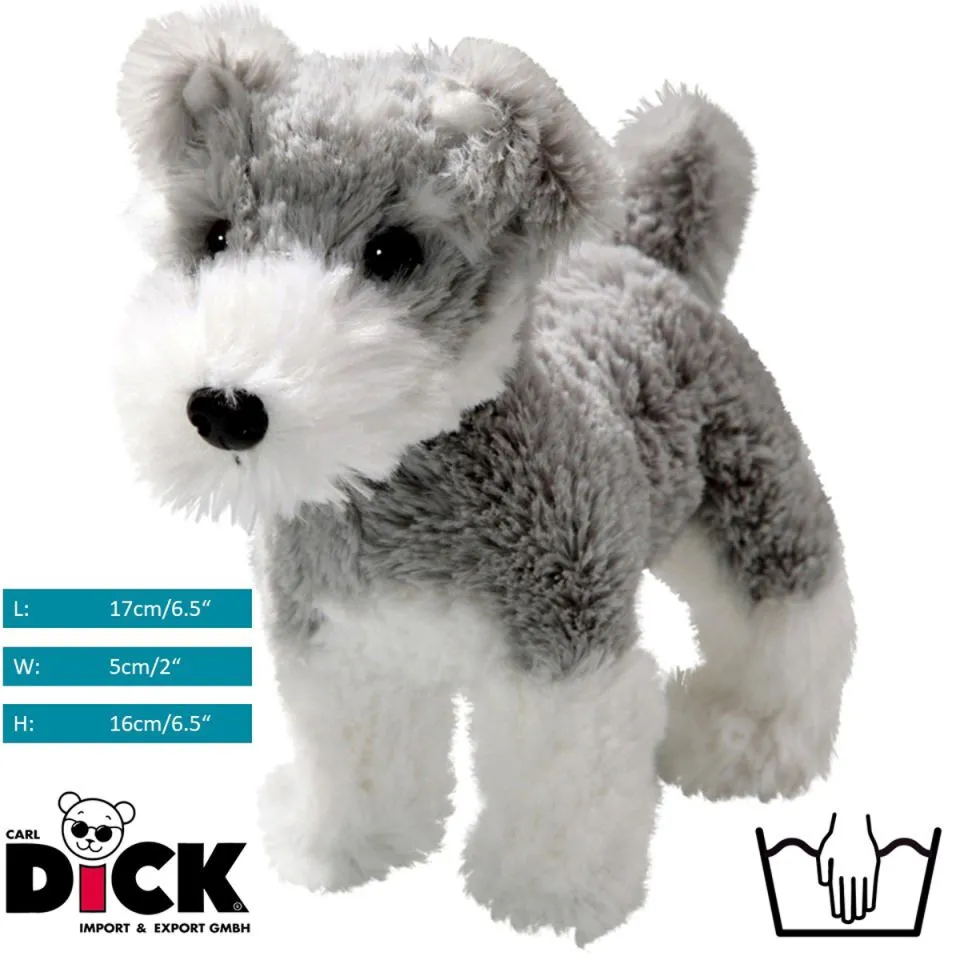 Stuffed Animal Schnauzer Terrier standing