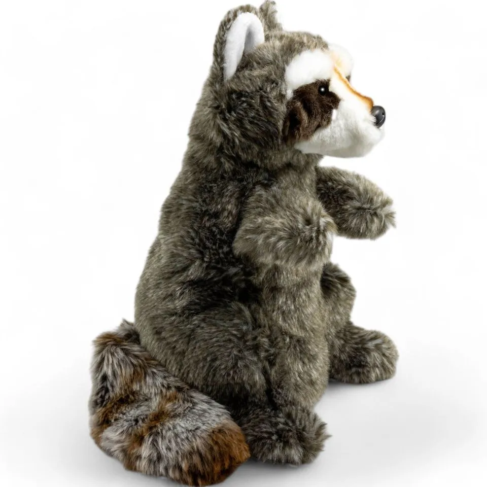 Stuffed Animal Raccoon hand puppet