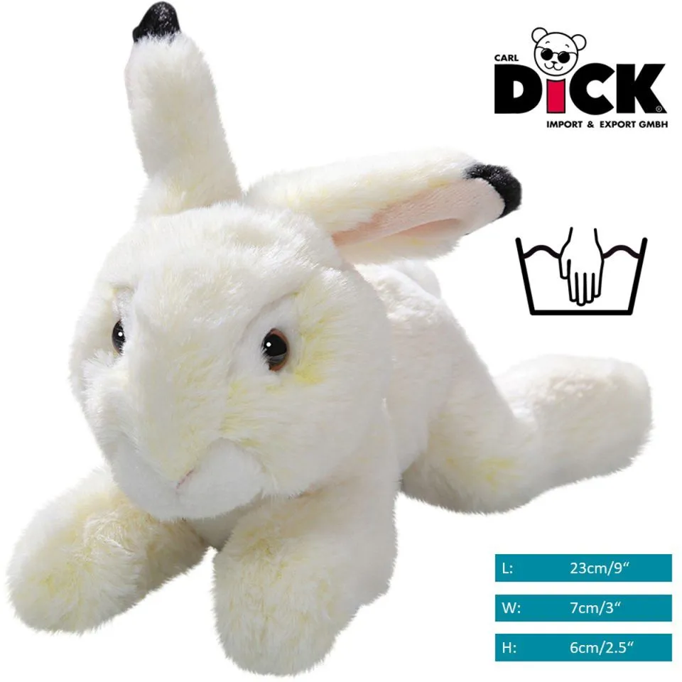 Kuscheltier Hase liegend beige