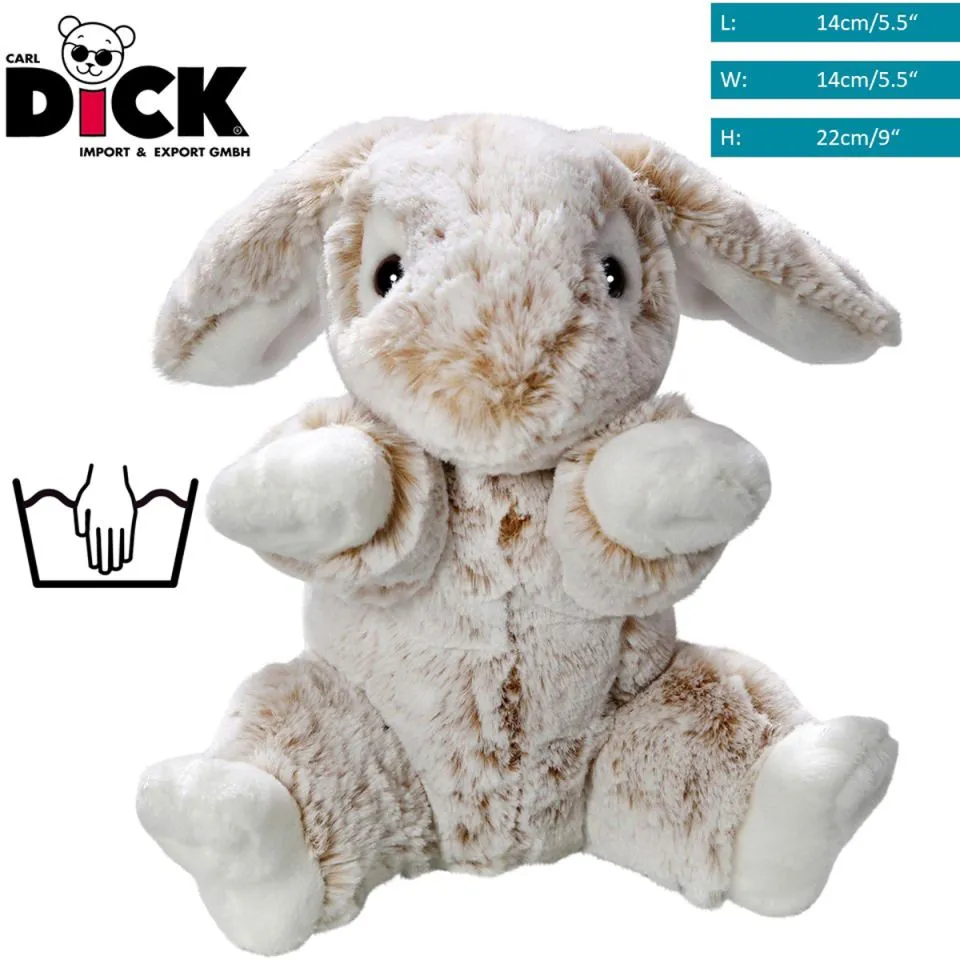 Kuscheltier Hase sitzend beige