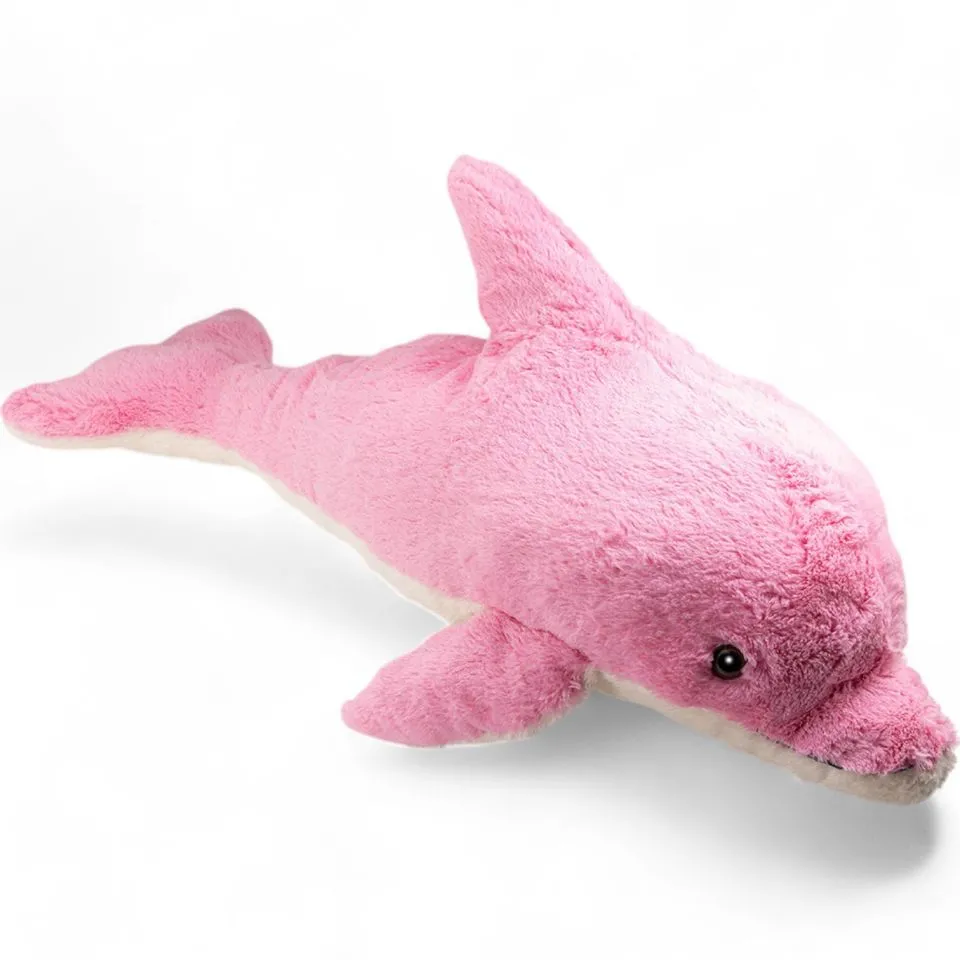 Stuffed Animal Dolphin supersoft pink