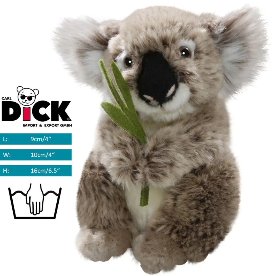 Stuffed Animal Koala Bear with Eucalyptus