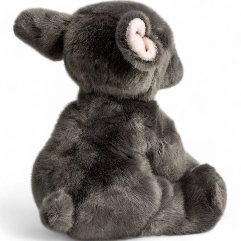 Stuffed Animal French Bulldog grey