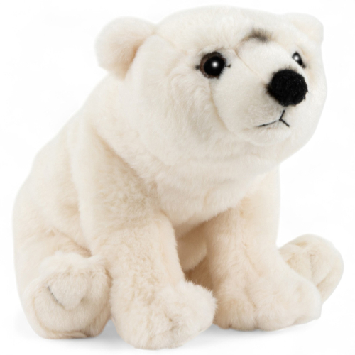 Eisbär sitzend