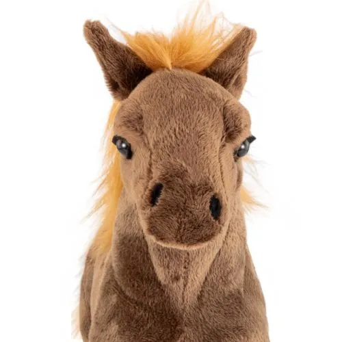 Stuffed Animal Horse standing brown