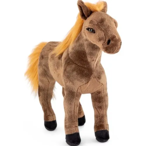 Stuffed Animal Horse standing brown