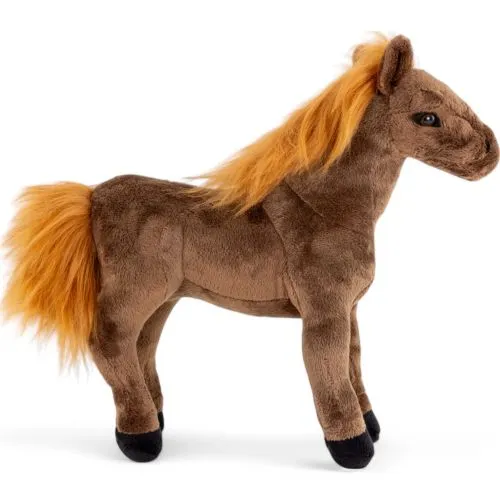 Stuffed Animal Horse standing brown