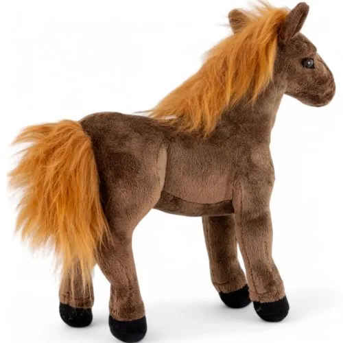 Stuffed Animal Horse standing brown