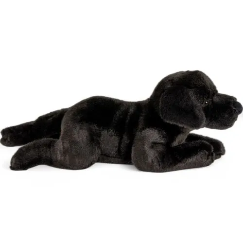 Stuffed Animal Labrador lying black