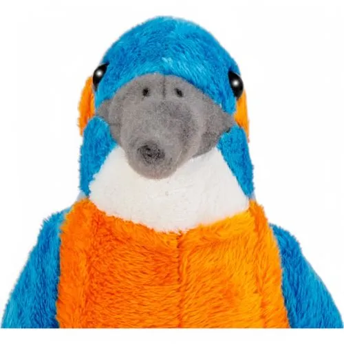 Stuffed Animal Kingfisher Bird