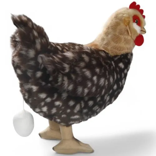 Stuffed Animal Hen with egg