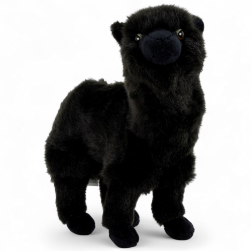 Preview: Stuffed Animal Alpaca black