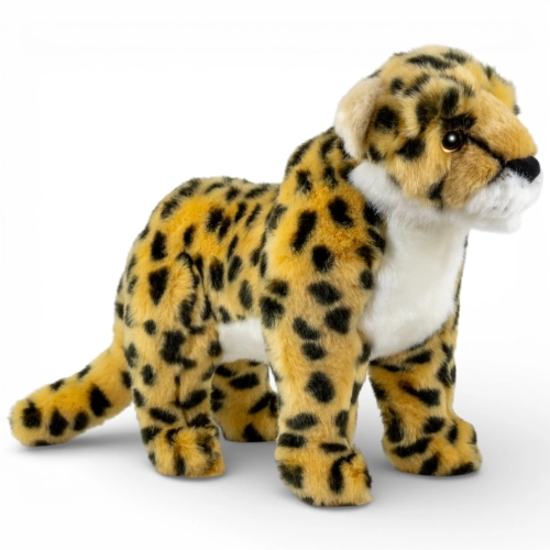 Kuscheltier stehender Gepard