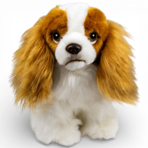Kuscheltier Kin Charles Spaniel braun-weiß