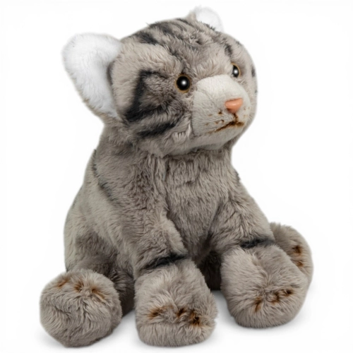 Kuscheltier graue Katze