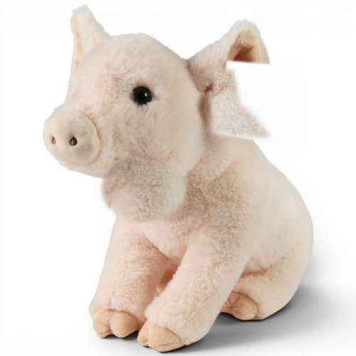 Stuffed Animal Pig sitting