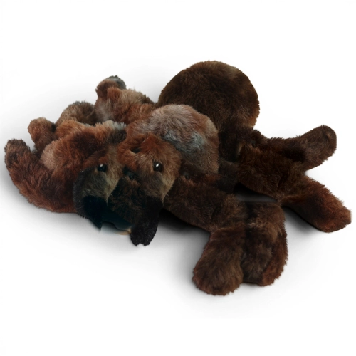 Kuscheltier Spinne braun