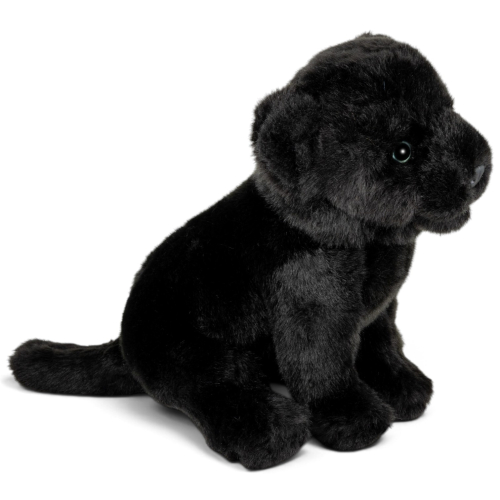 Preview: Kuscheltier Panther schwarz sitzend