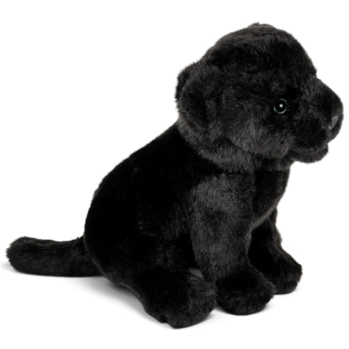 Kuscheltier Panther schwarz sitzend