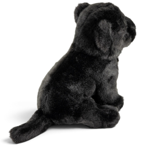 Preview: Kuscheltier Panther schwarz sitzend