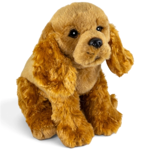 Kuscheltier Cocker Spaniel sitzend
