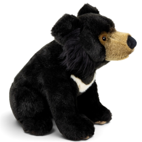 Preview: Kuscheltier Bär, Kragenbär sitzend