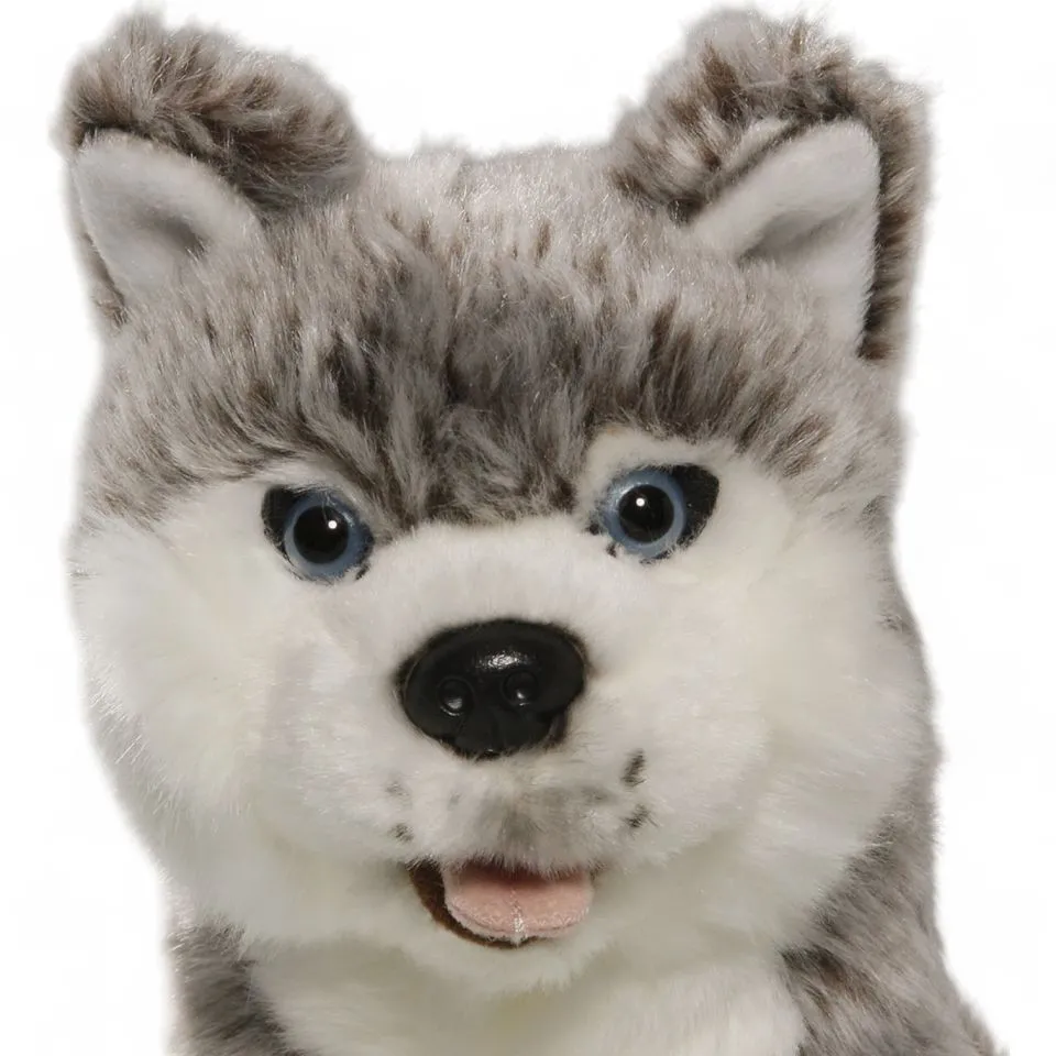 Stuffed Animal Husky sitting