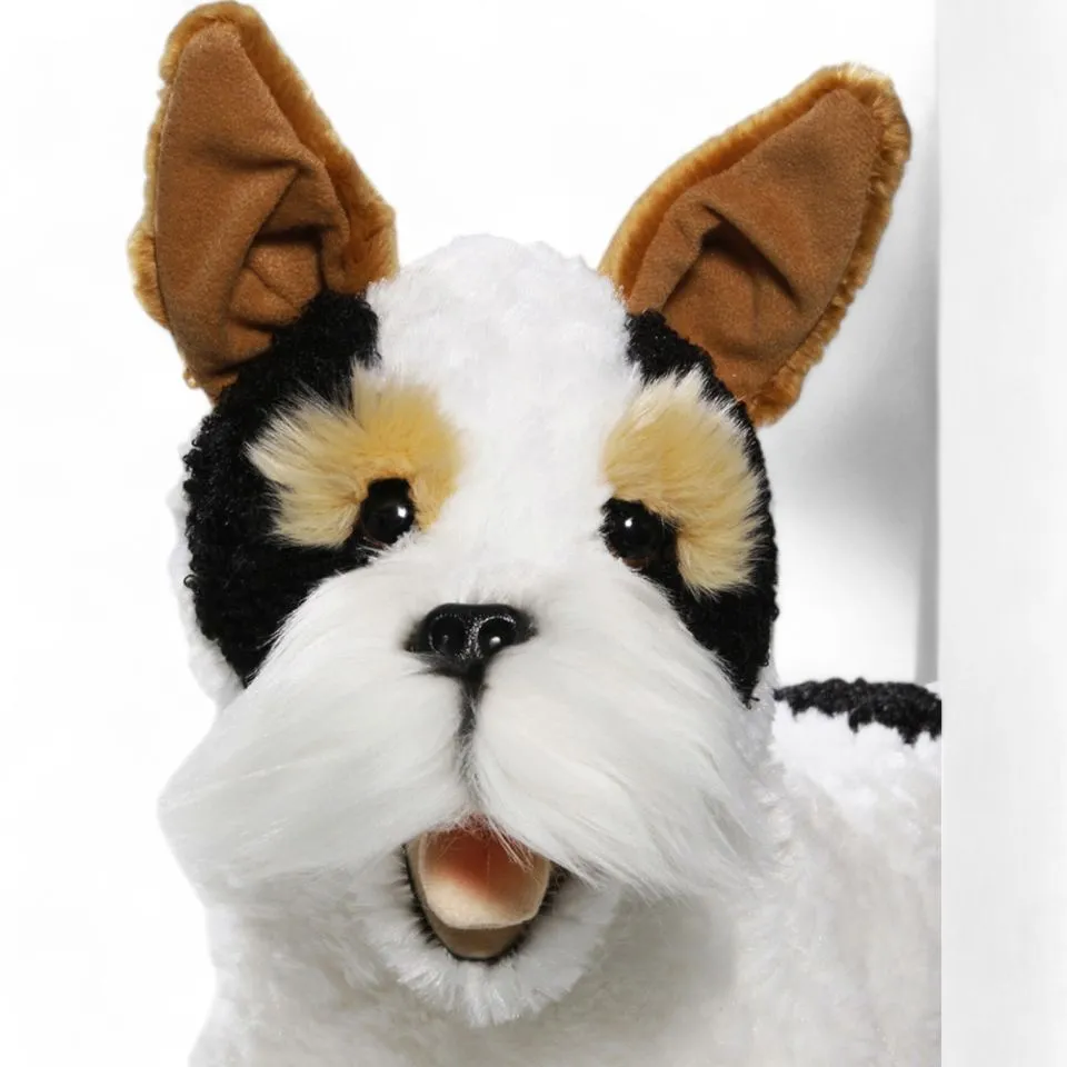 Stuffed Animal Fox Terrier lying