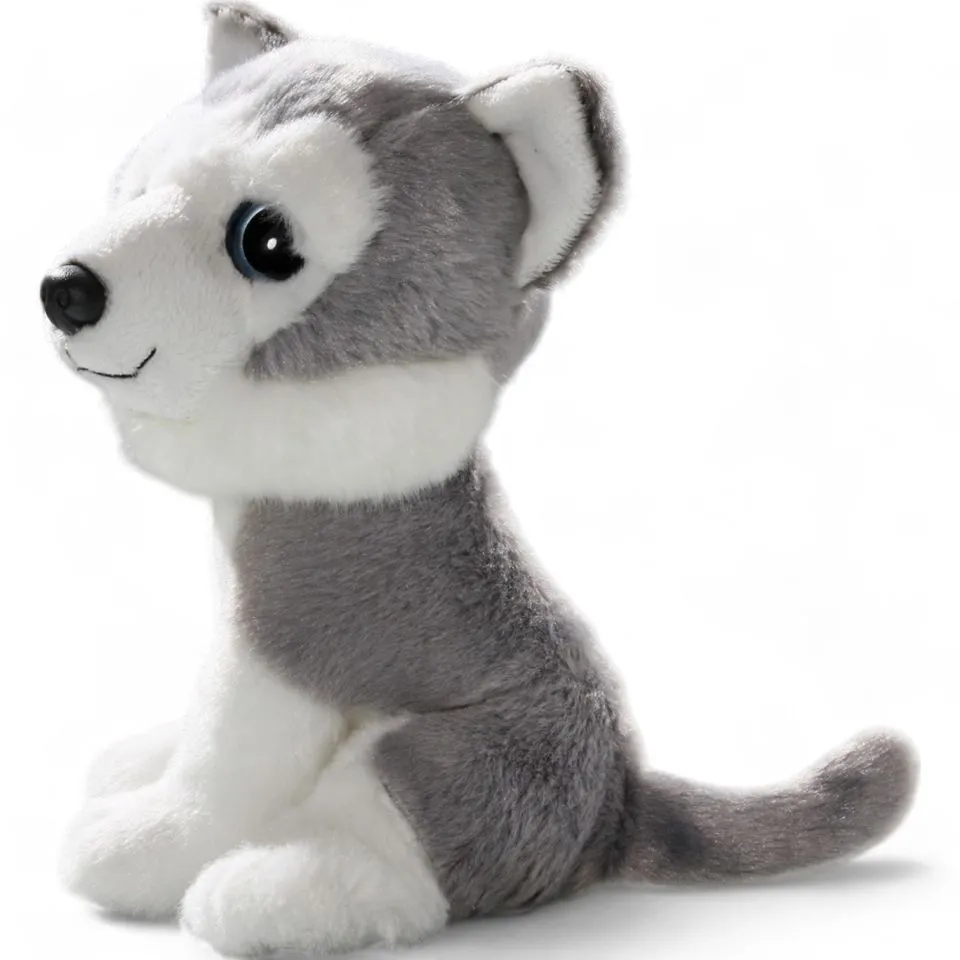 Stuffed Animal Husky Dog