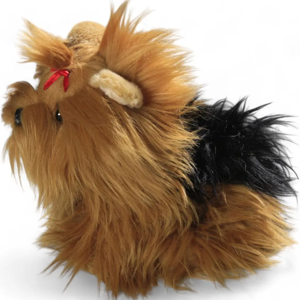 Kuscheltier Yorkshire Terrier Welpe sitzend