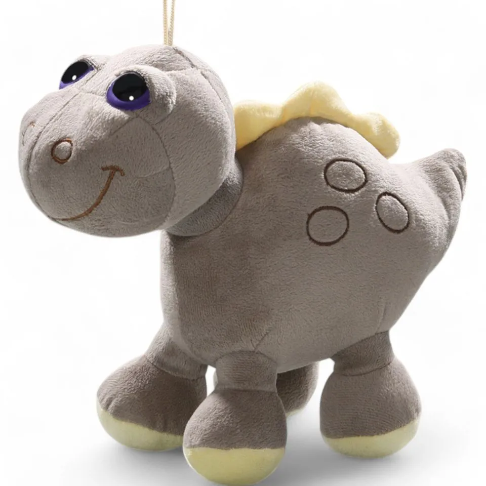 Stuffed Animal Dino grey