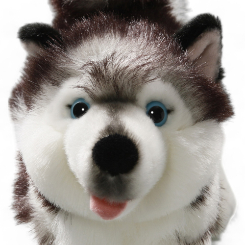 Kuscheltier Husky stehend