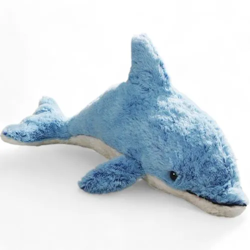 Kuscheltier Delfin superweich blau