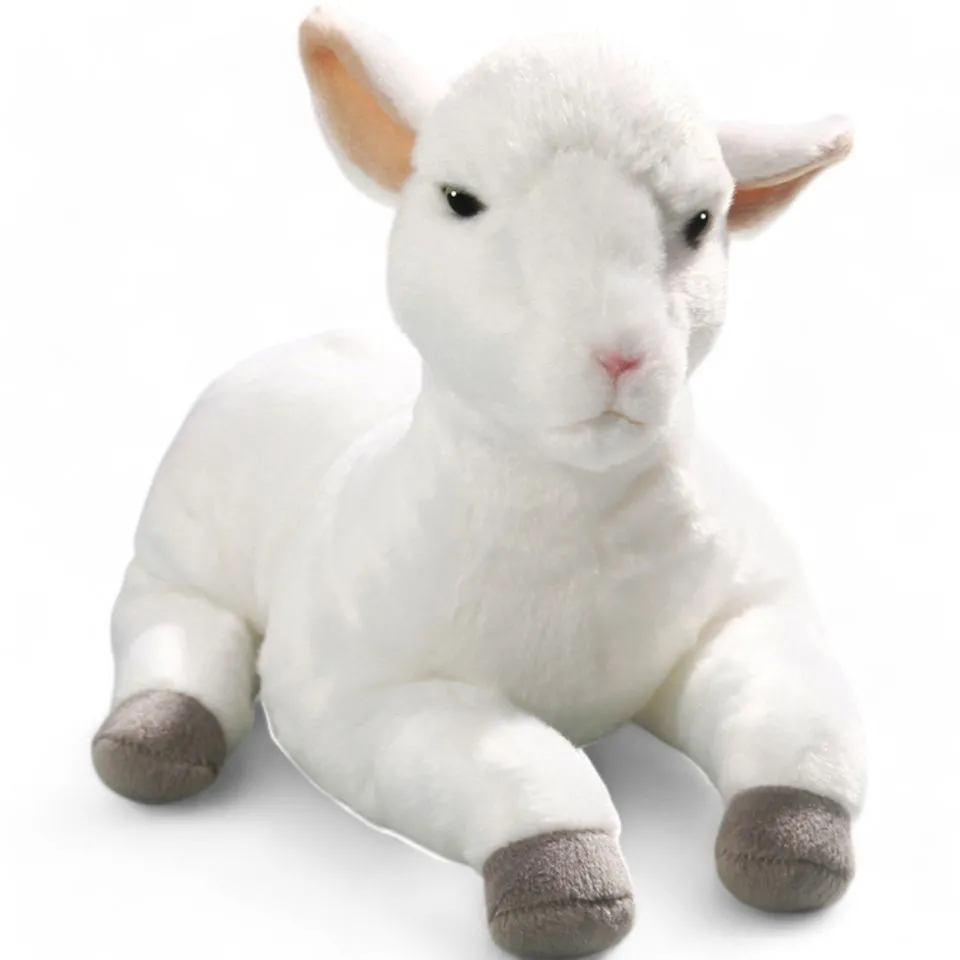 Stuffed Animal Goat white