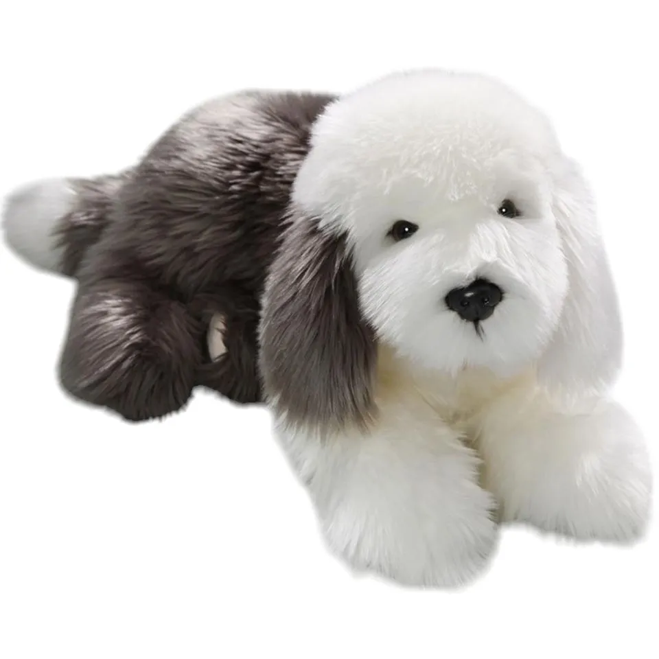 Stuffed Animal Bobtail, Old English Sheepdog