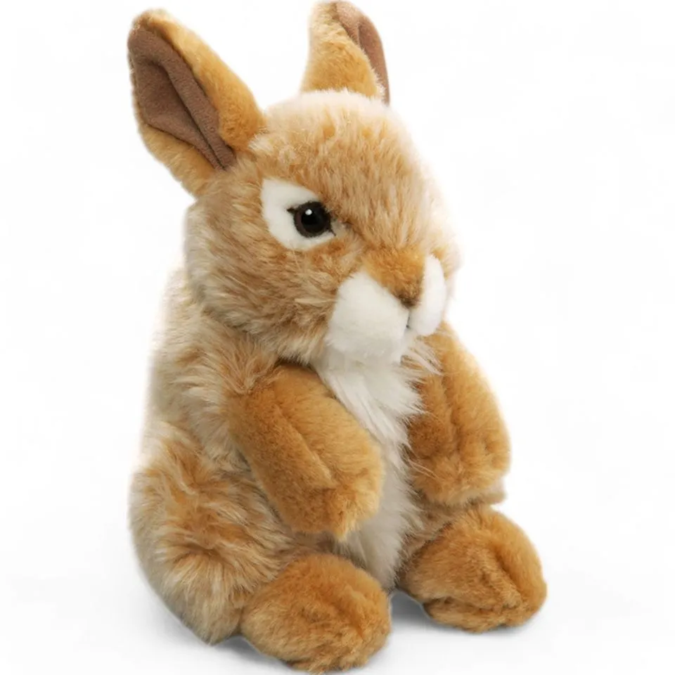 Stuffed Animal Rabbit Bunny standing beige