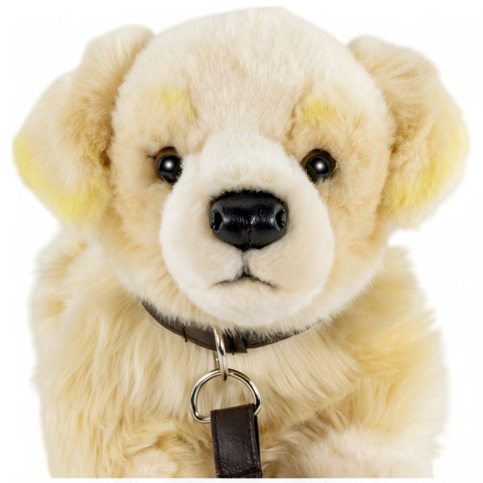 Stuffed Animal Golden Retriever with leash Stuffed Animal Golden Retriever with leash
