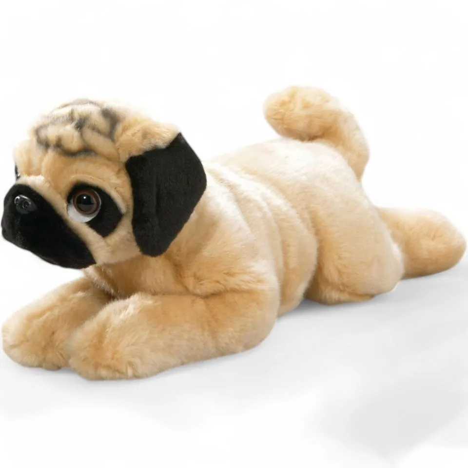 Stuffed Animal Pug lying