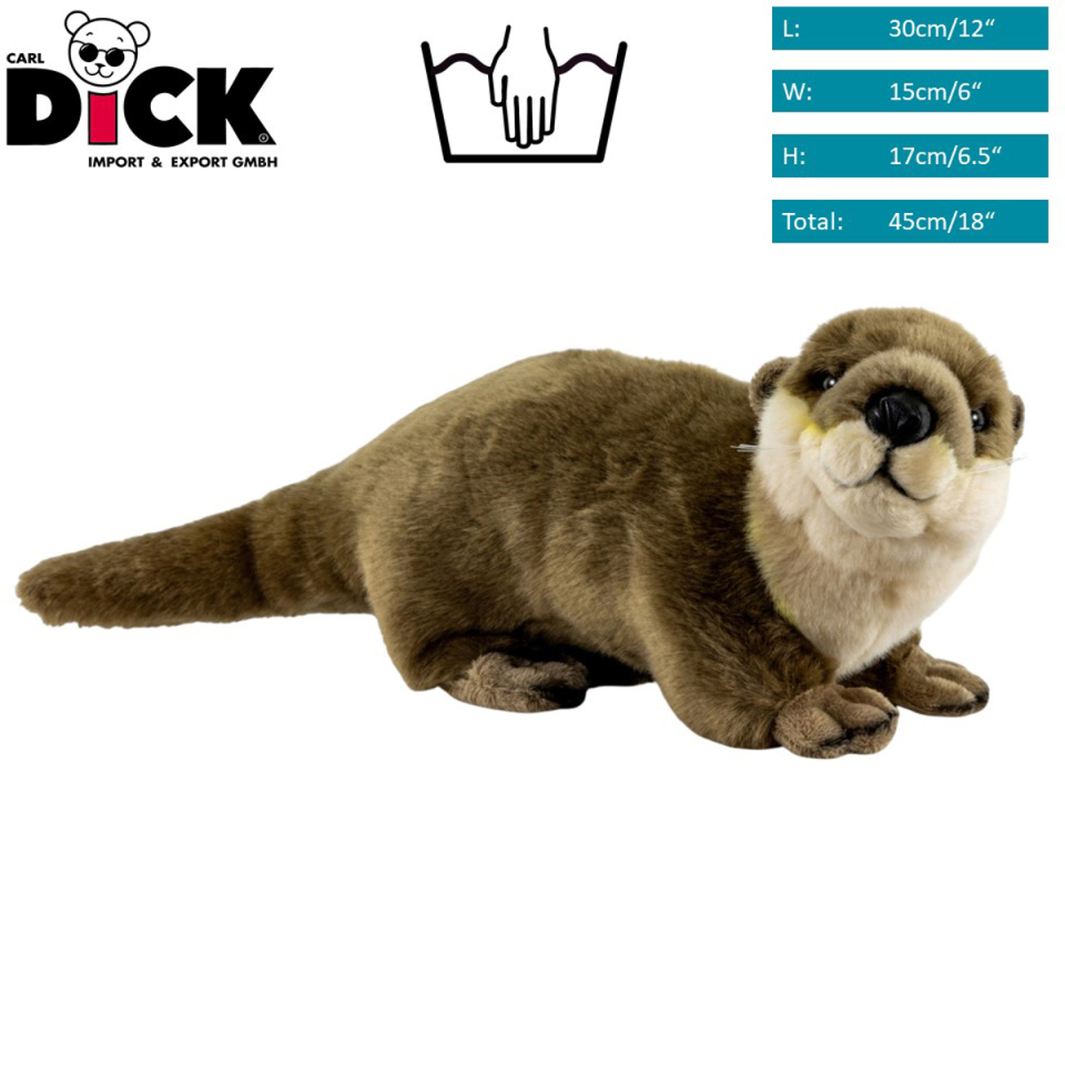 Stuffed Animal Otter standing