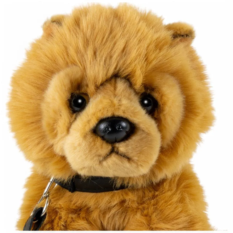 Stuffed Animal Chow-Chow with leash