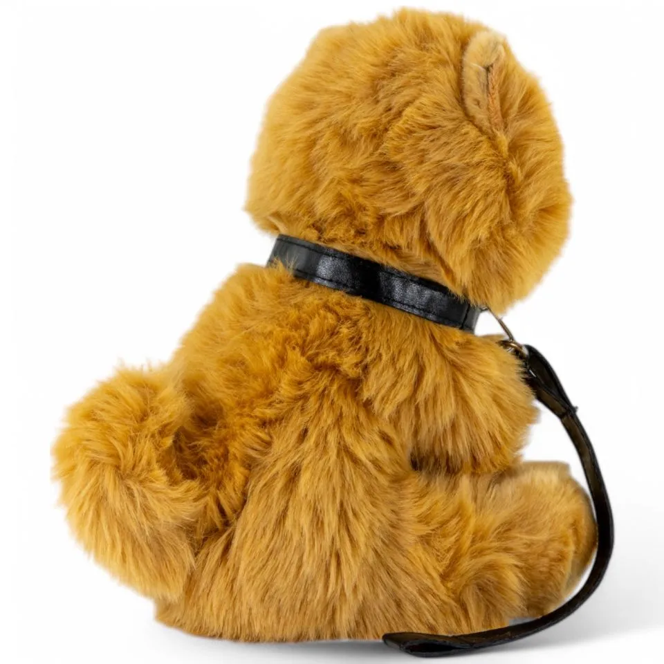 Stuffed Animal Chow-Chow with leash