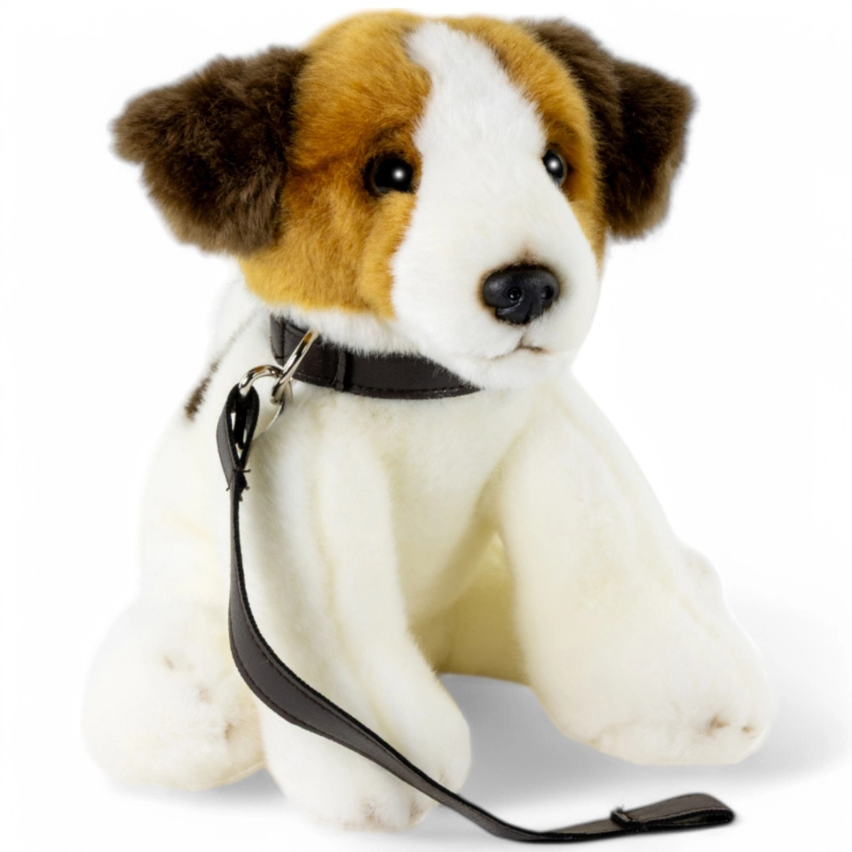 Kuscheltier Jack Russel Terrier mit Leine Kuscheltier Jack Russel Terrier mit Leine