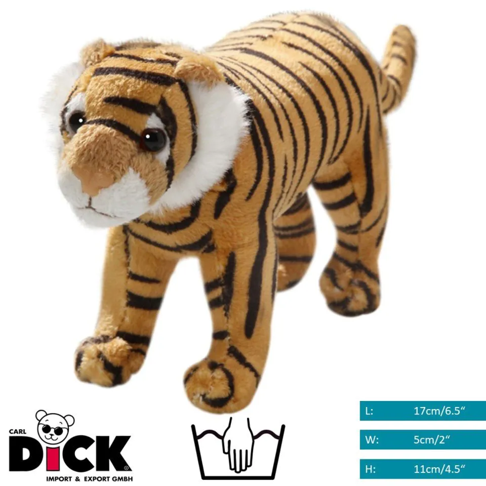 Stuffed Animal Tiger brown standing