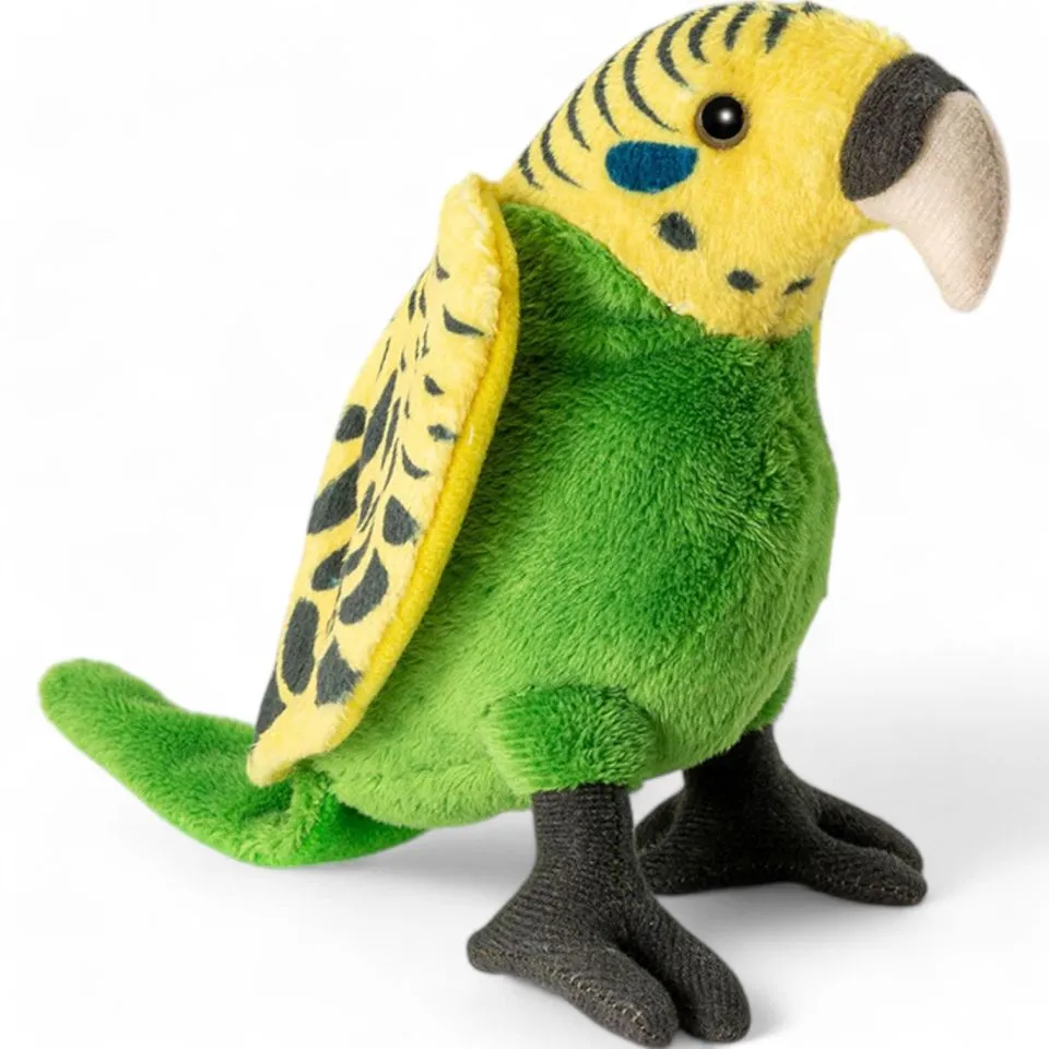 Stuffed Animal Budgie, Budgerigar